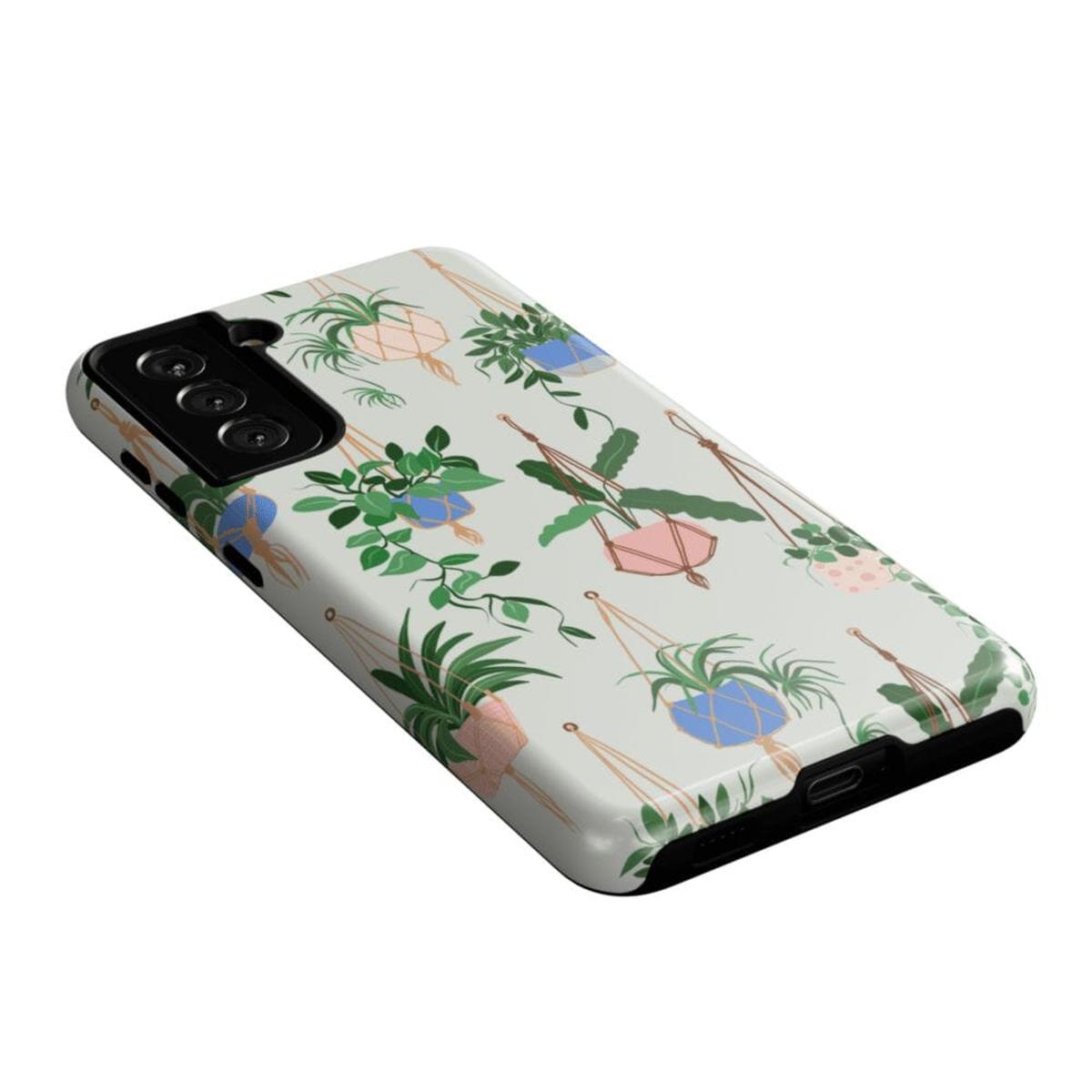 Hanging Around | Potted Plants Floral Samsung Case Samsung Case Casetry