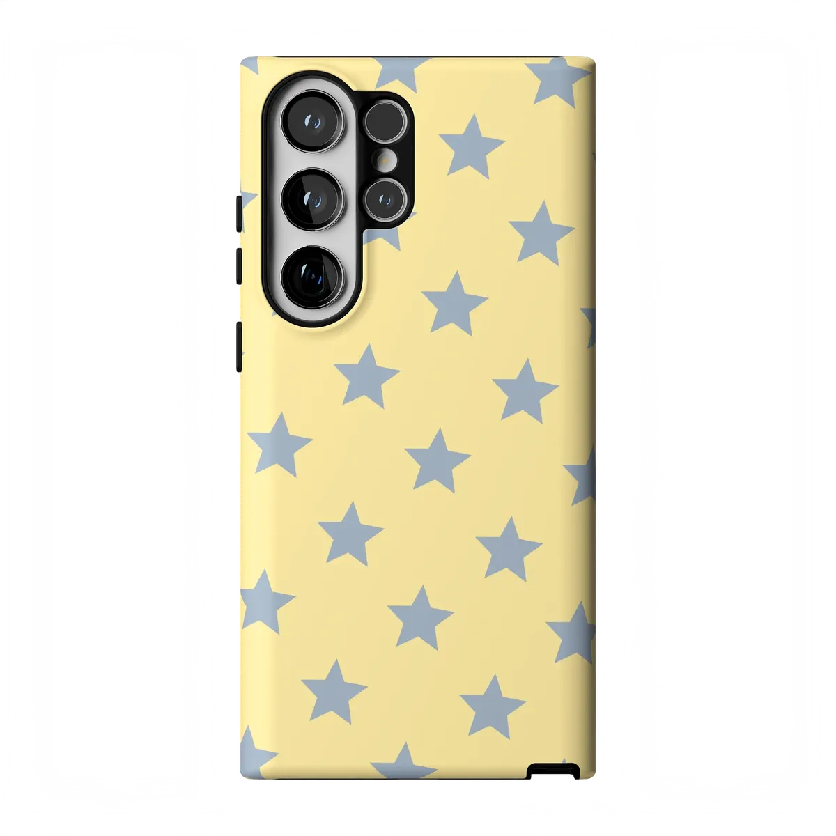 Shine Bright | Butter Yellow Stars Case - Galaxy S23 Ultra