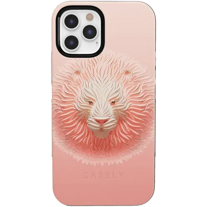 Hear Me Roar | Blush Lion Case iPhone Case get.casely Bold iPhone 11 Pro Max