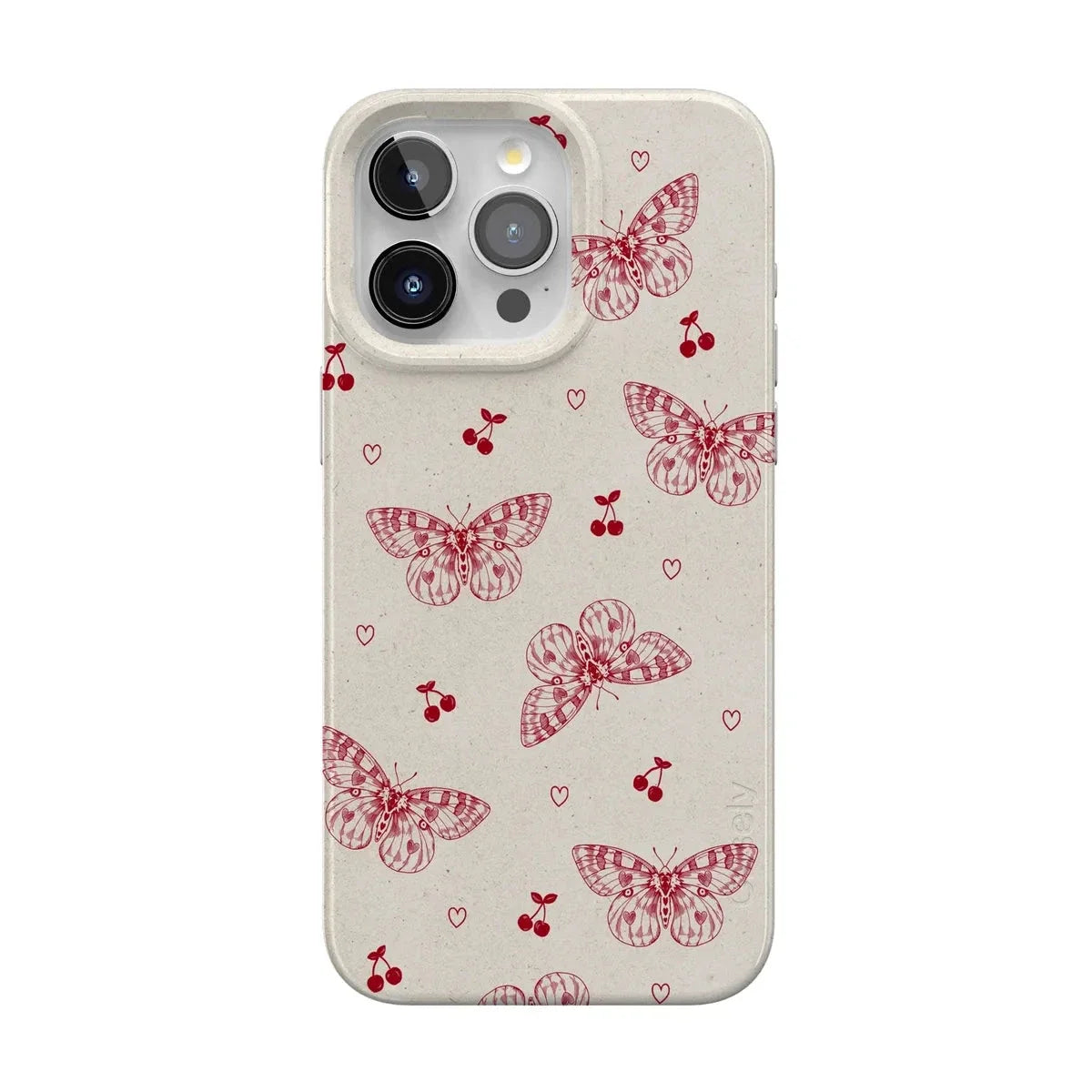 Heart Flutters | Butterfly Case iPhone Case get.casely Classic + MagSafe® iPhone 15 Pro Max