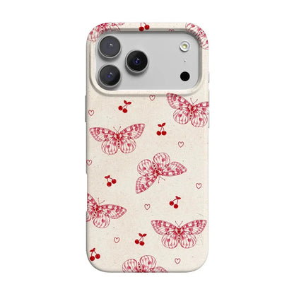 Heart Flutters | Butterfly Case iPhone Case get.casely Classic + MagSafe® iPhone 17 Pro Max