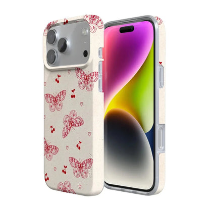 Heart Flutters | Butterfly Case iPhone Case get.casely