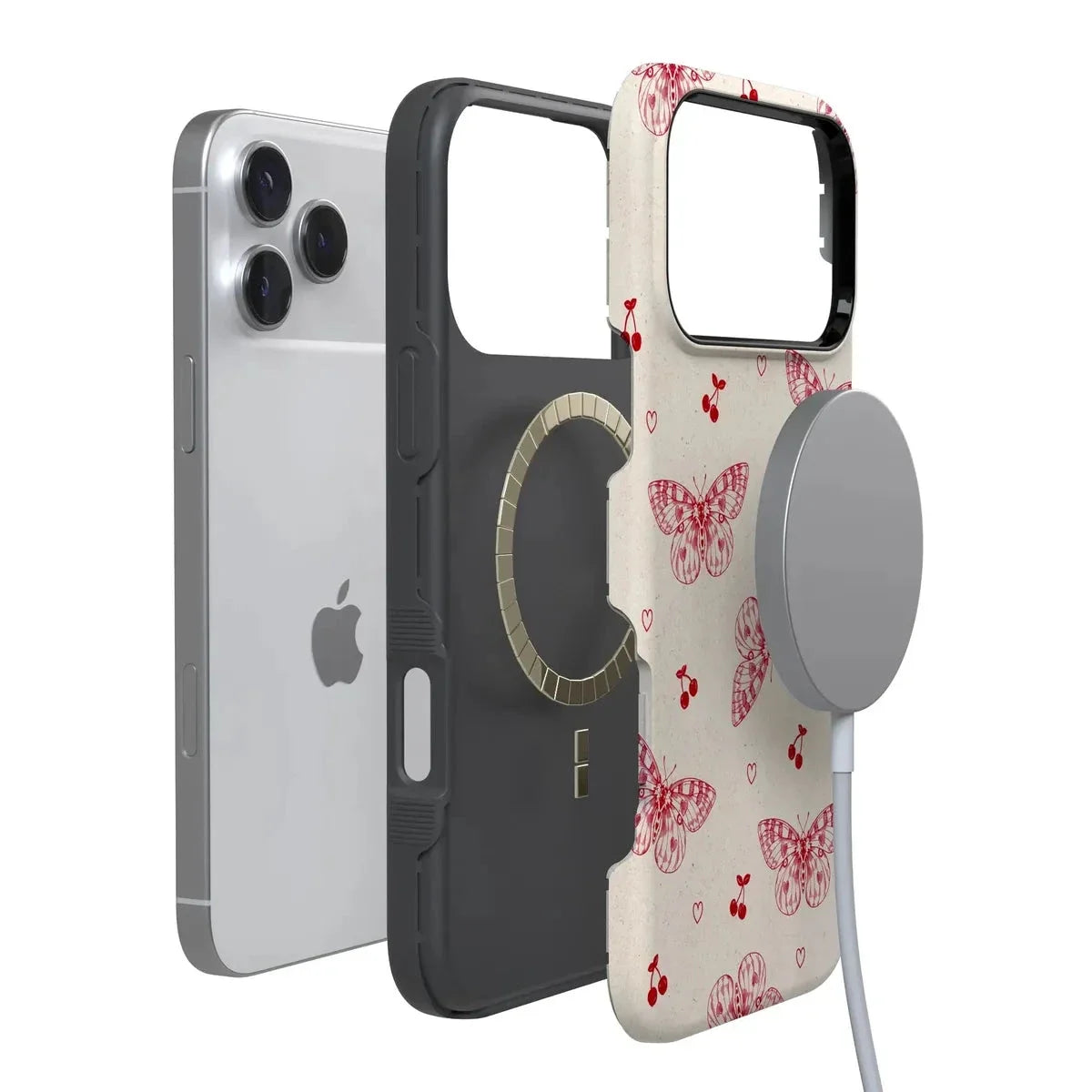 Heart Flutters | Butterfly Case iPhone Case get.casely