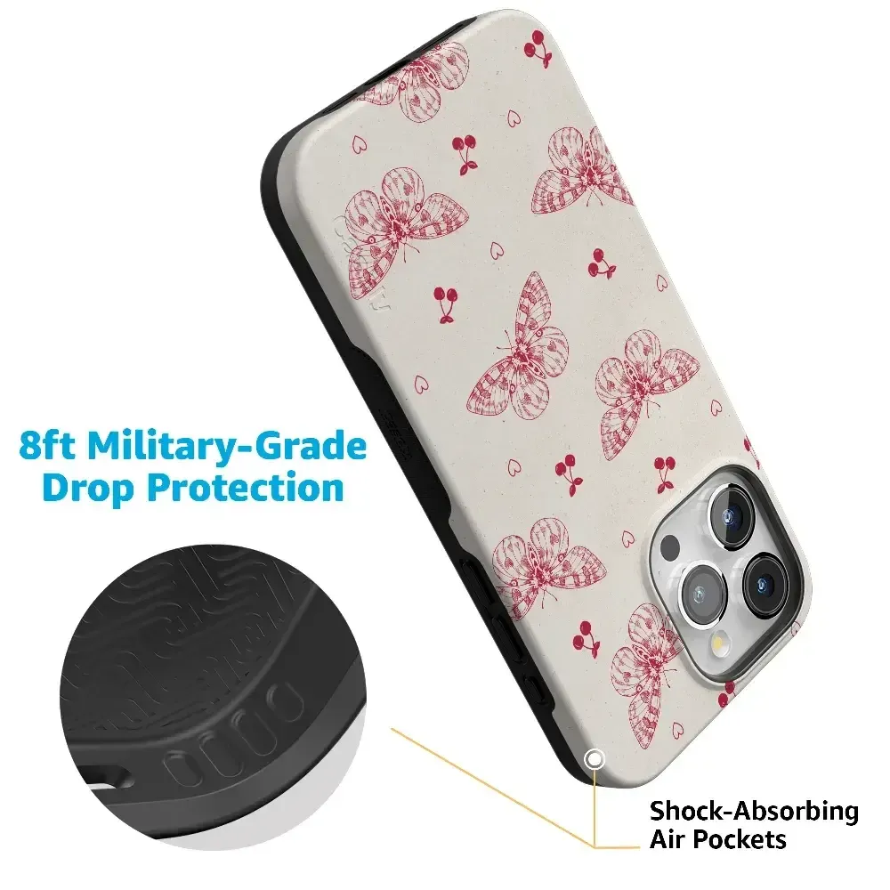 Heart Flutters | Butterfly Case iPhone Case get.casely