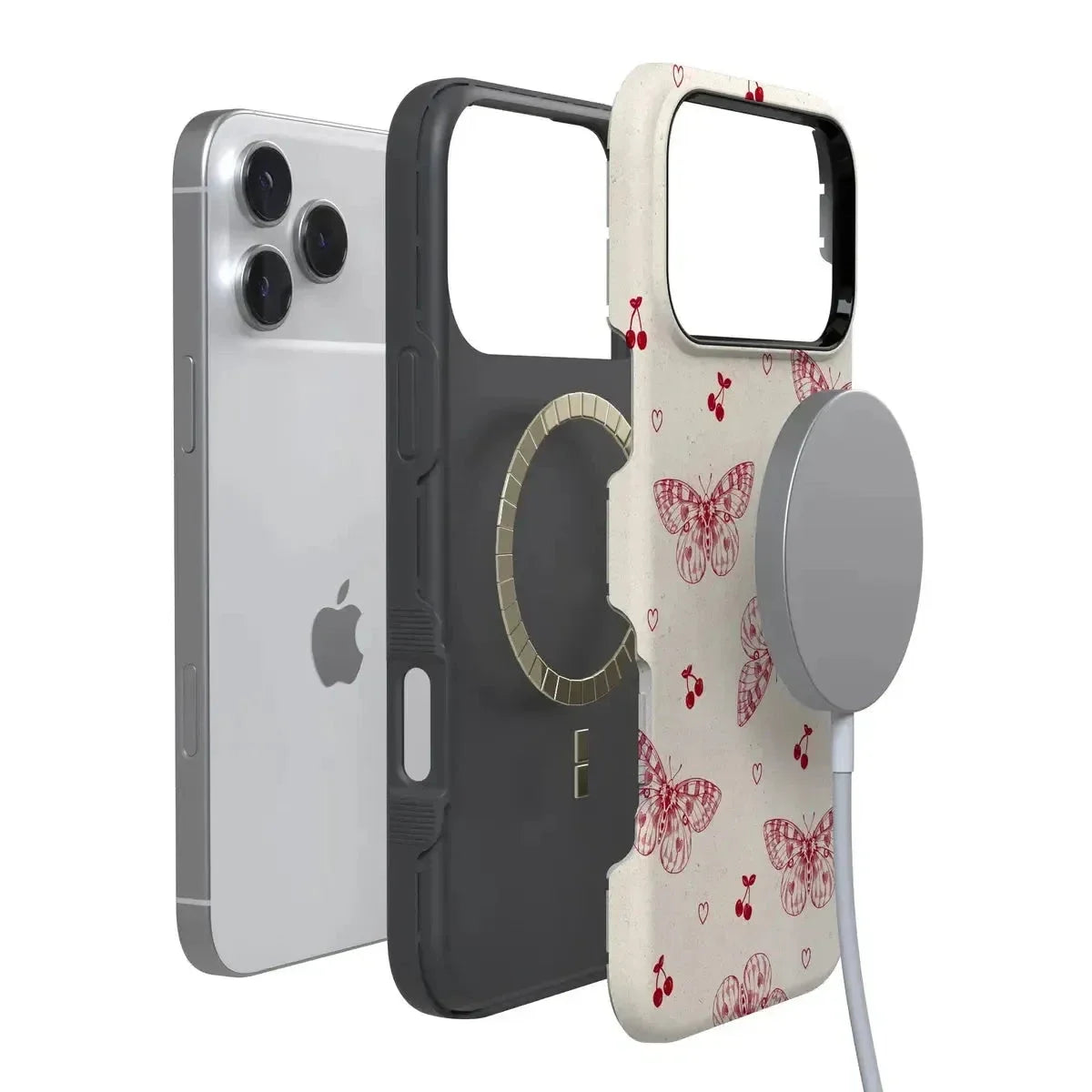 Heart Flutters | Butterfly Case iPhone Case get.casely