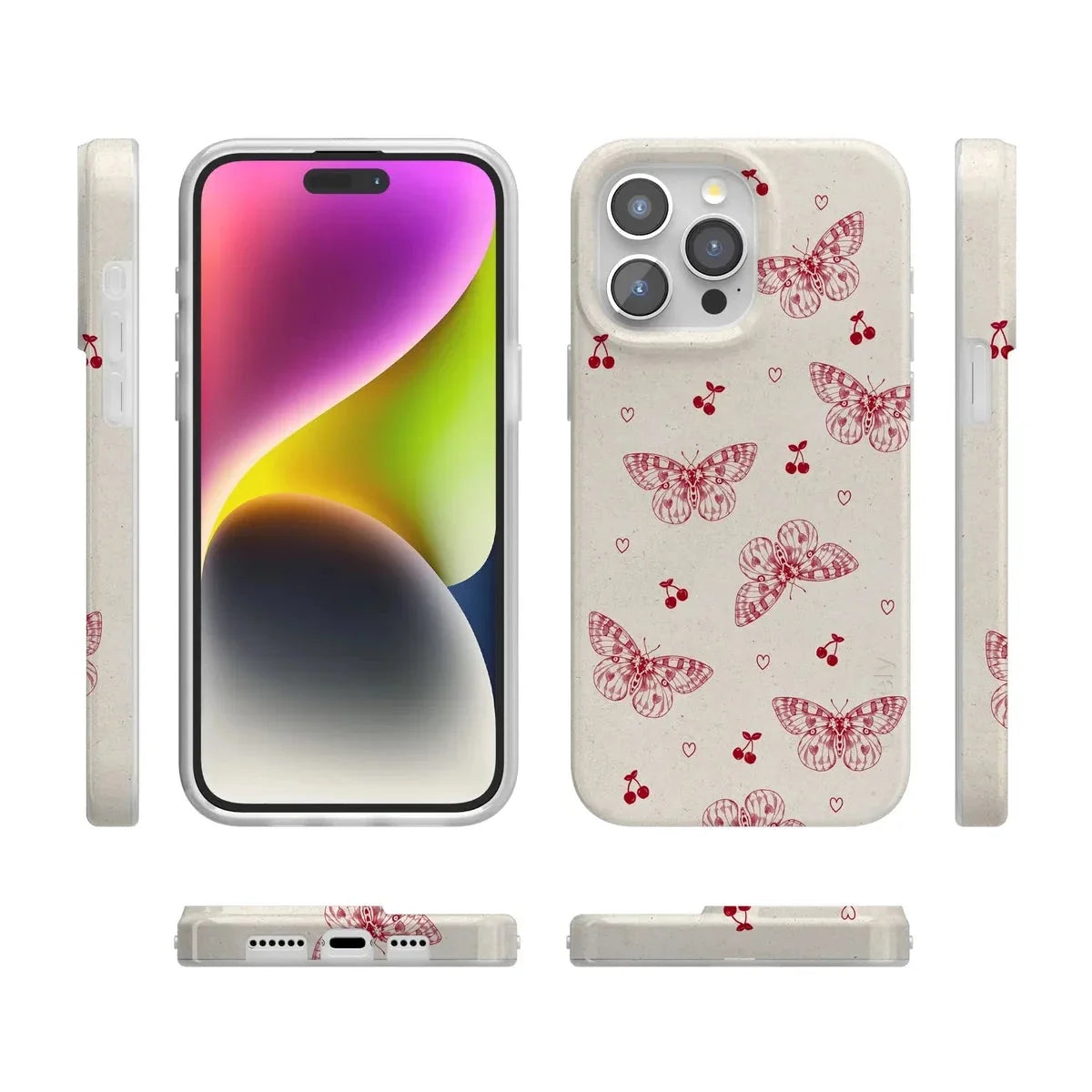 Heart Flutters | Butterfly Case iPhone Case get.casely