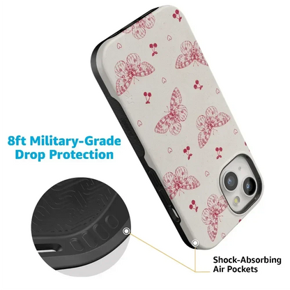 Heart Flutters | Butterfly Case iPhone Case get.casely
