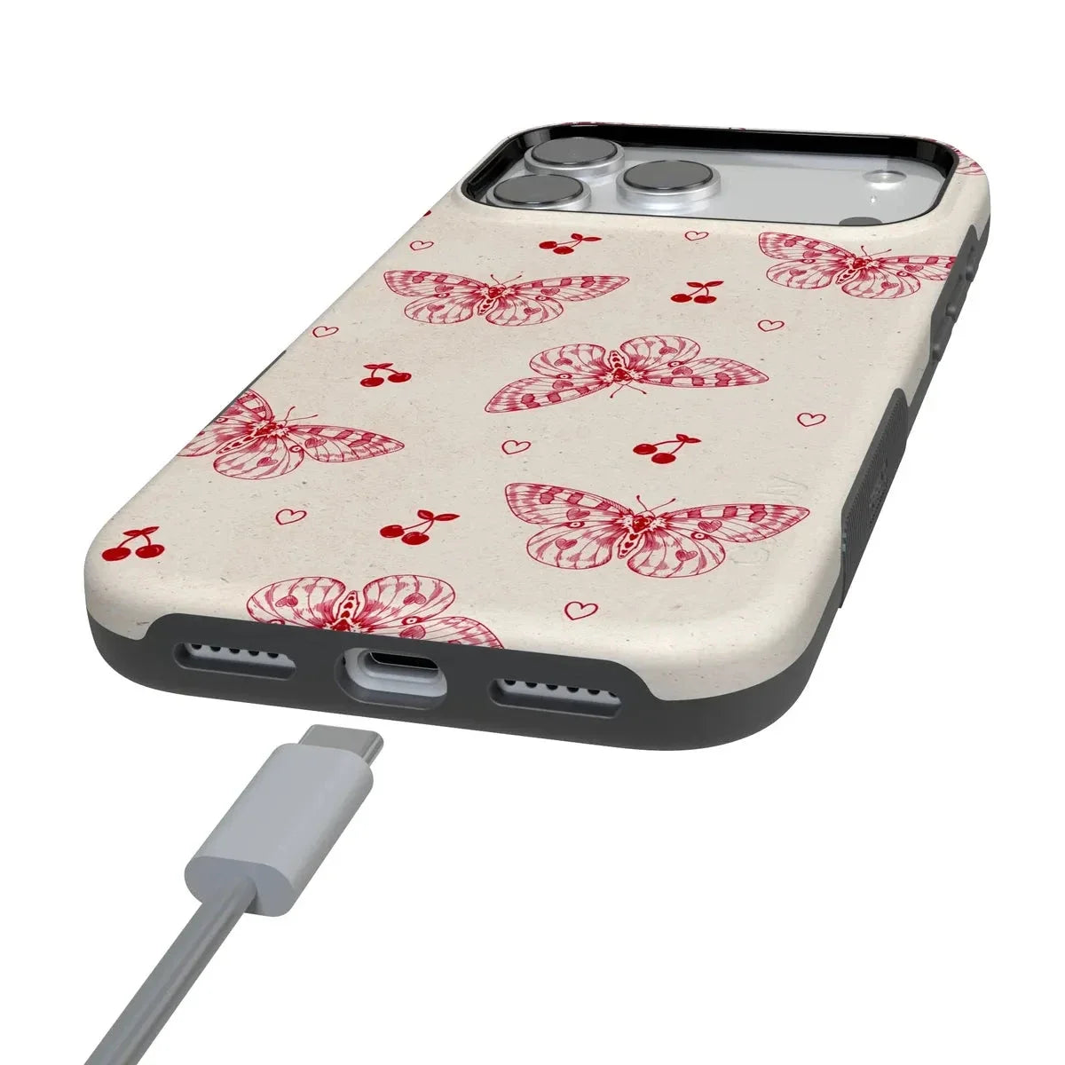 Heart Flutters | Butterfly Case iPhone Case get.casely