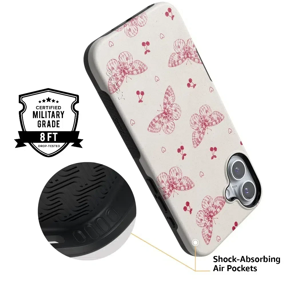 Heart Flutters | Butterfly Case iPhone Case get.casely