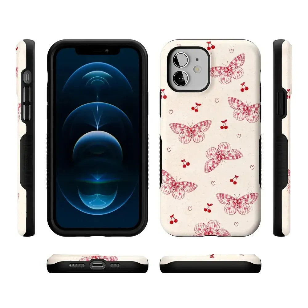 Heart Flutters | Butterfly Case iPhone Case get.casely