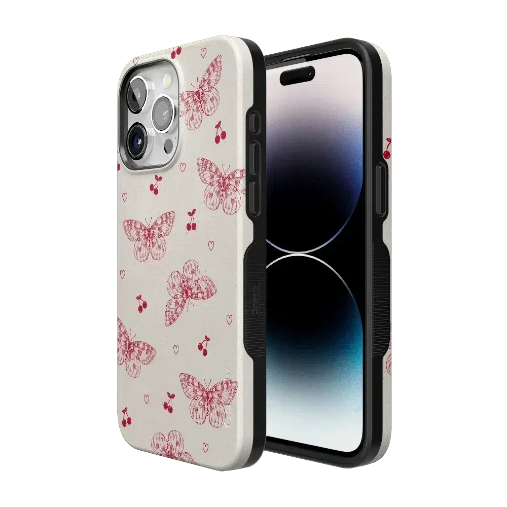 Heart Flutters | Butterfly Case iPhone Case get.casely