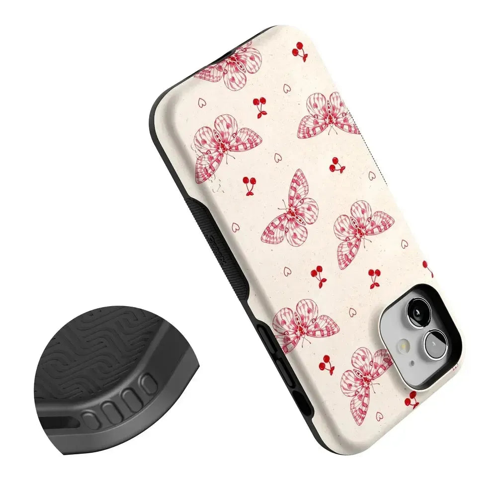 Heart Flutters | Butterfly Case iPhone Case get.casely