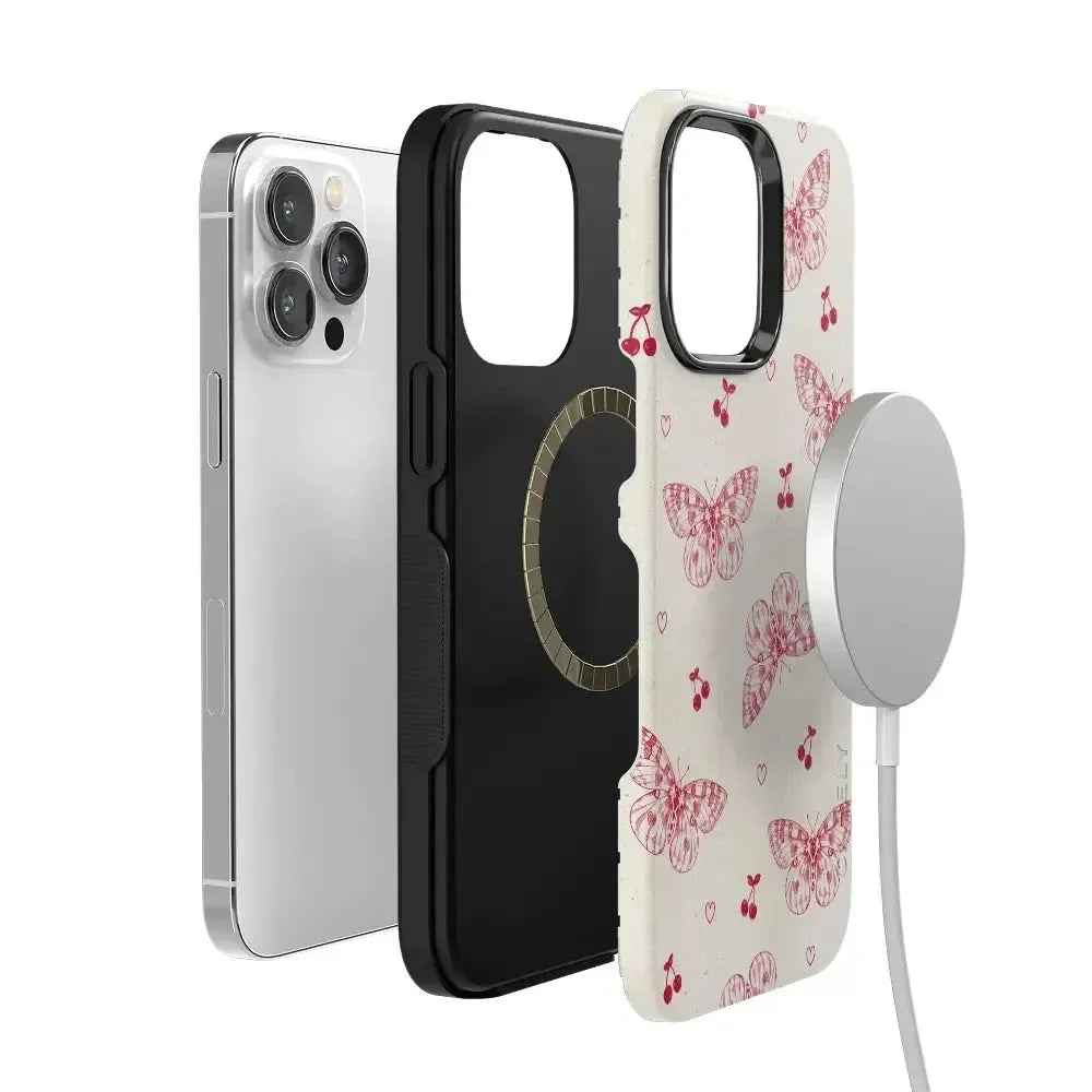 Heart Flutters | Butterfly Case iPhone Case get.casely