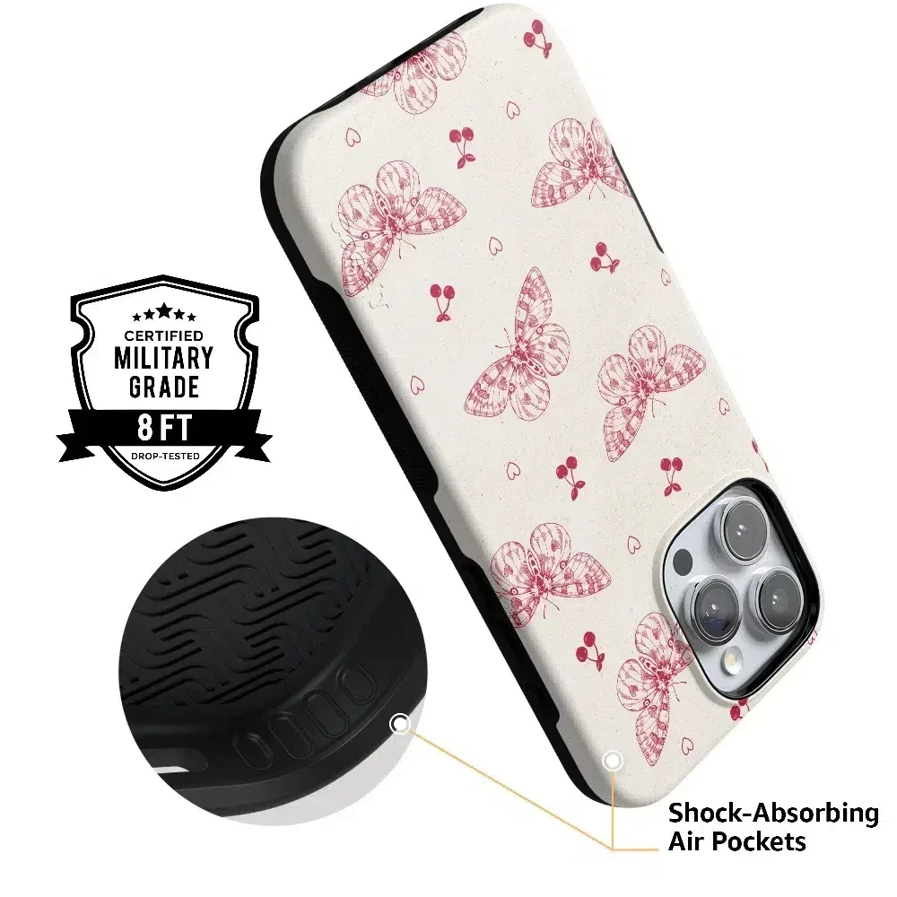 Heart Flutters | Butterfly Case iPhone Case get.casely