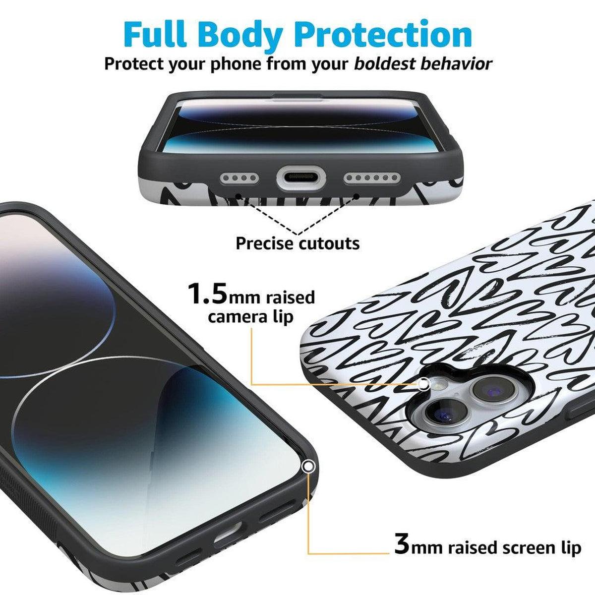 Heart Throb | Endless Hearts Case iPhone Case get.casely