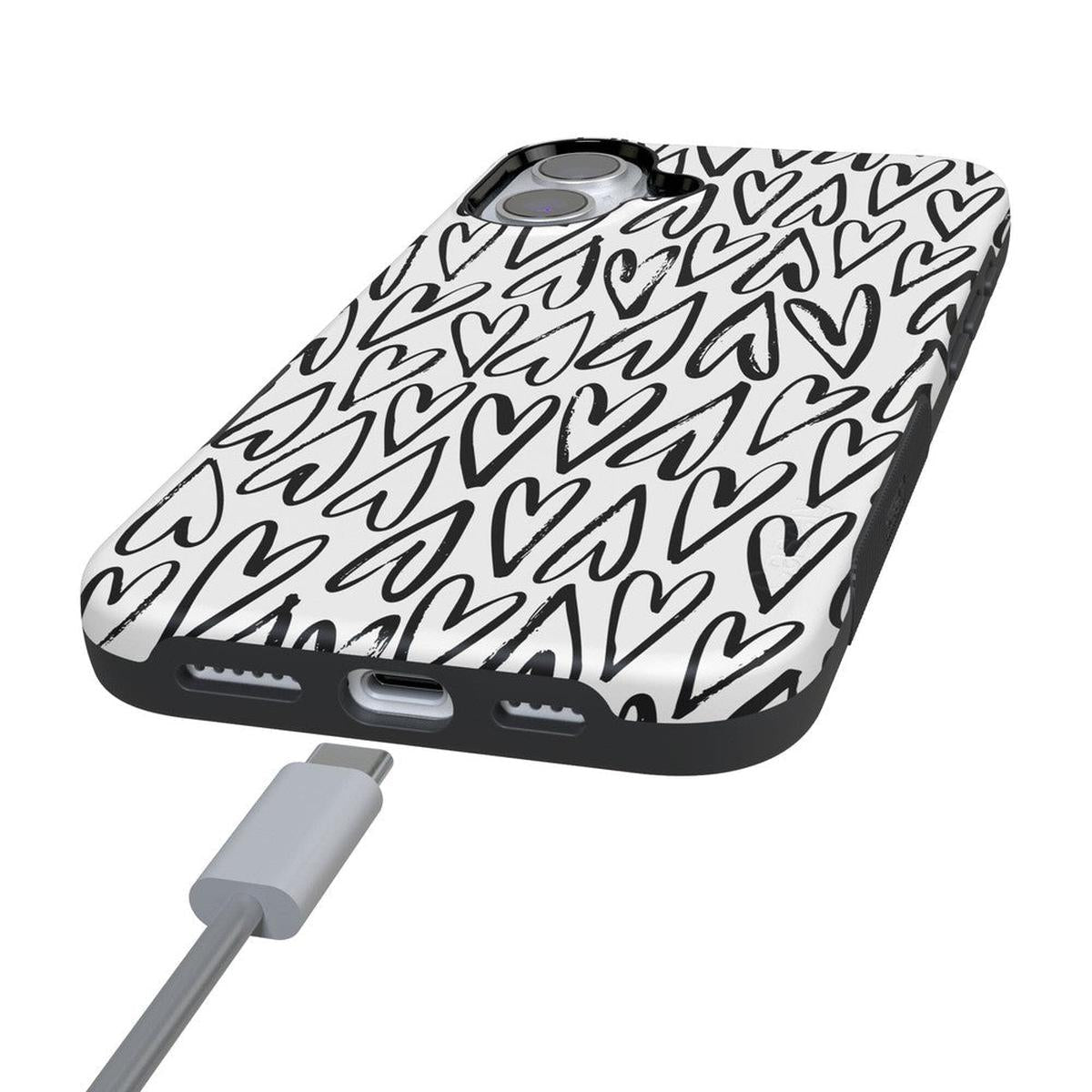 Heart Throb | Endless Hearts Case iPhone Case get.casely
