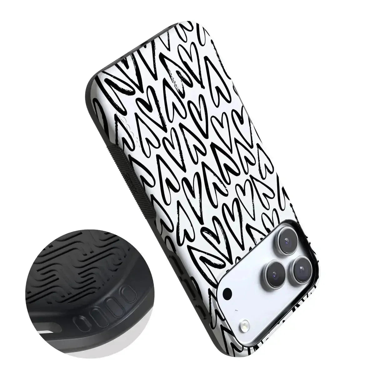 Heart Throb | Endless Hearts Case iPhone Case get.casely