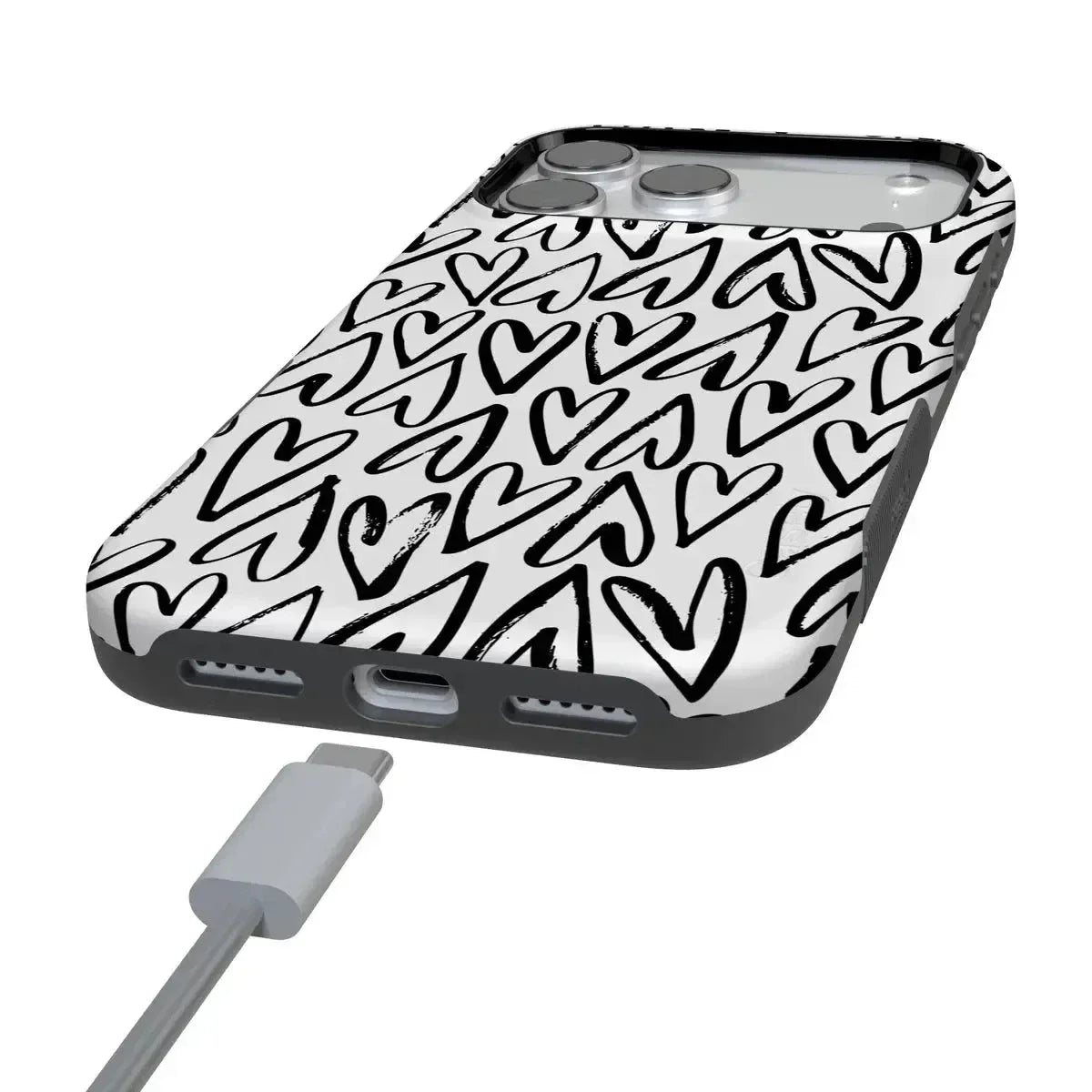 Heart Throb | Endless Hearts Case iPhone Case get.casely
