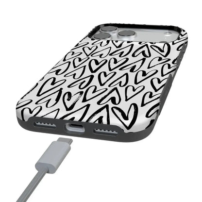Heart Throb | Endless Hearts Case iPhone Case get.casely