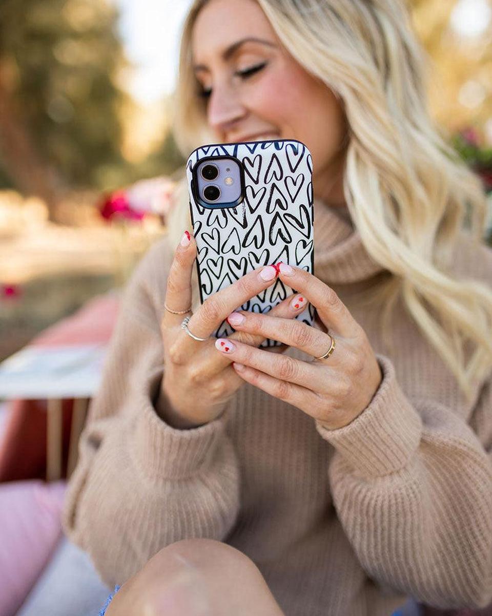 Heart Throb | Endless Hearts Case iPhone Case get.casely