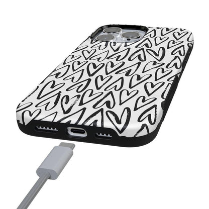 Heart Throb | Endless Hearts Case iPhone Case get.casely