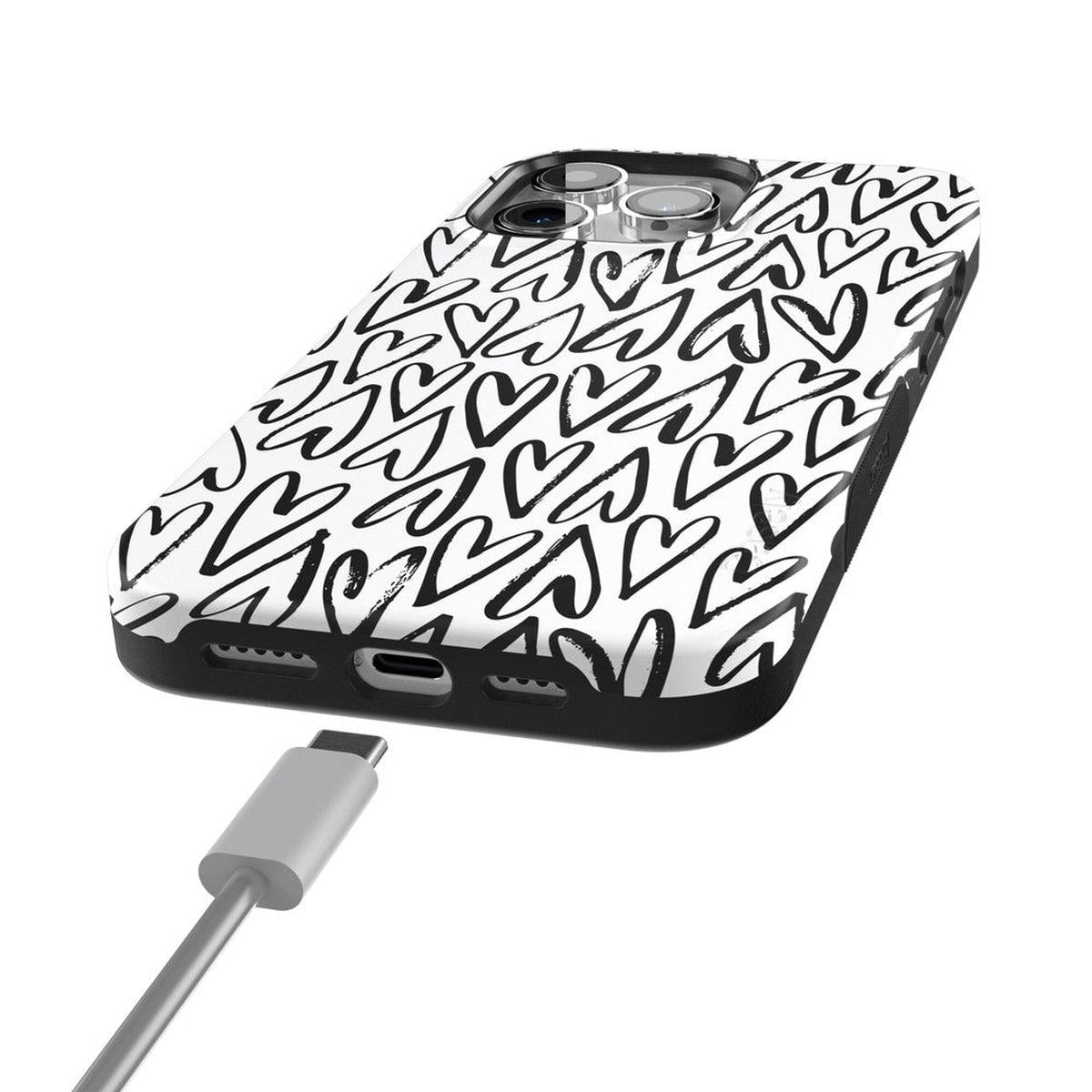Heart Throb | Endless Hearts Case iPhone Case get.casely