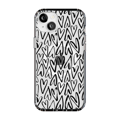 Heart Throb | Endless Hearts Case iPhone Case get.casely