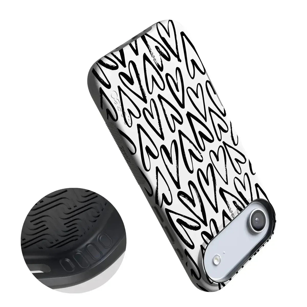 Heart Throb | Endless Hearts Case iPhone Case get.casely