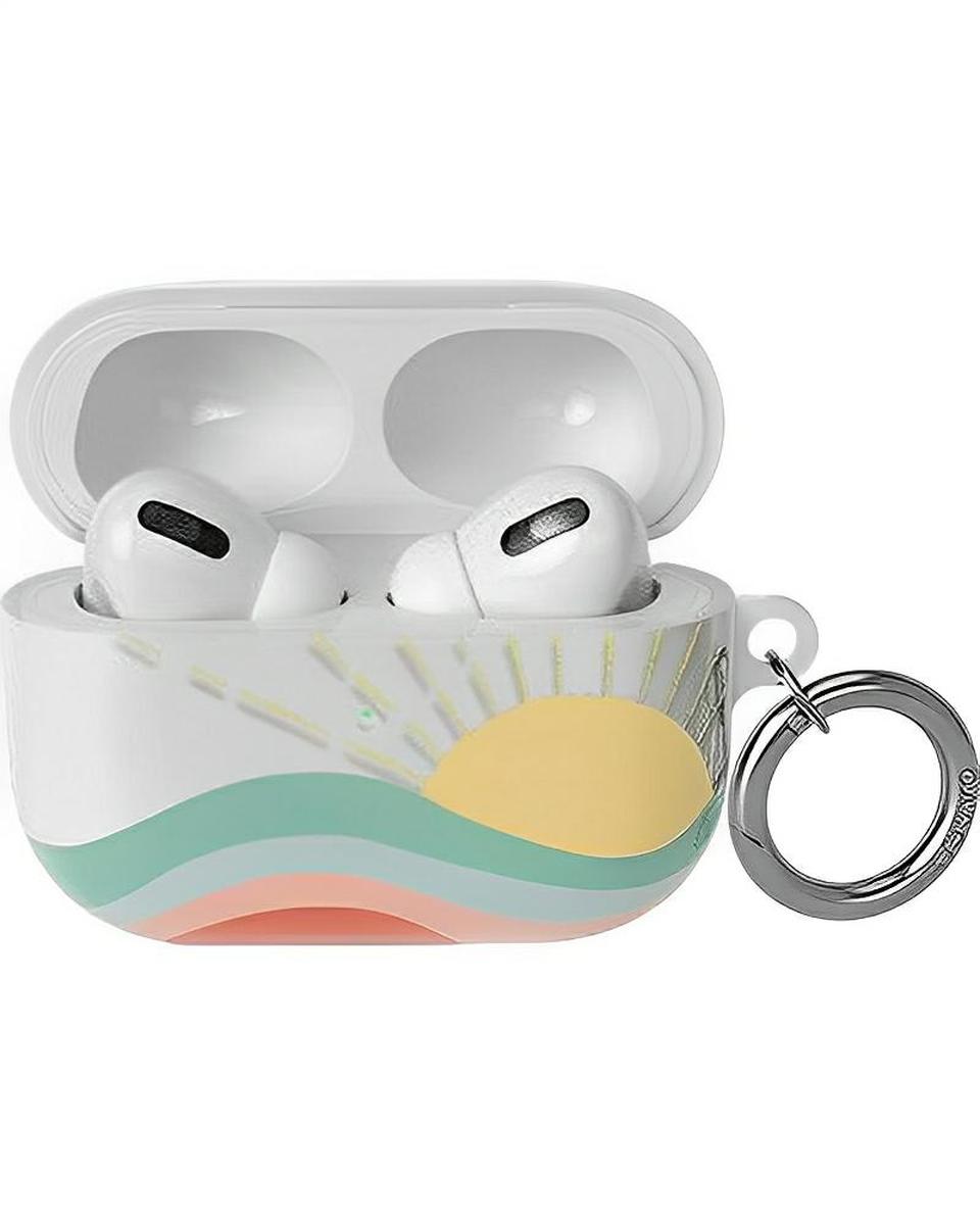 Here Comes the Sun | Colorblock Sunset AirPods Case AirPods Case get.casely AirPods Pro Case