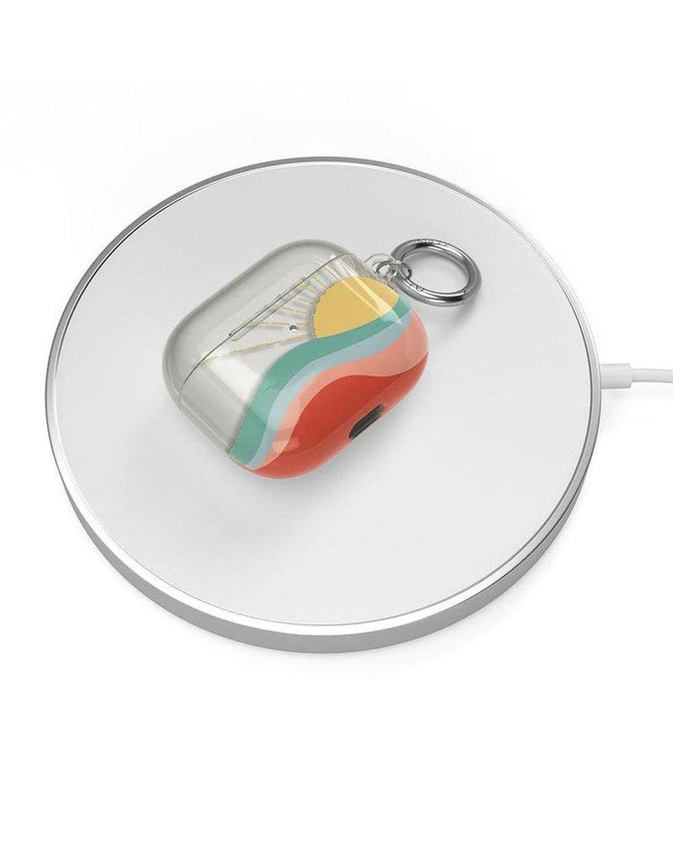 Here Comes the Sun | Colorblock Sunset AirPods Case AirPods Case get.casely