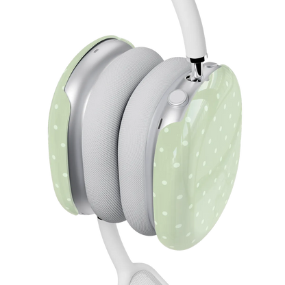 On the Dot | Green Polka Dot AirPods Max Case