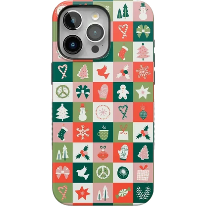 Holiday Square | Countdown to Christmas Case Phone Case Casetry Bold Flex + MagSafe® iPhone 15 Pro Max