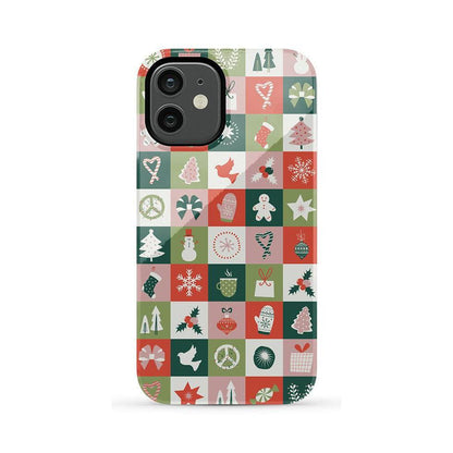 Holiday Square | Advent Calendar Case Phone Case Casetry Essential iPhone 12 Mini