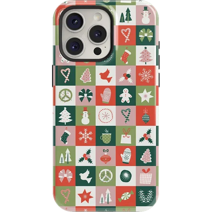 Holiday Square | Countdown to Christmas Case Phone Case Casetry Essential + MagSafe® iPhone 15 Pro Max