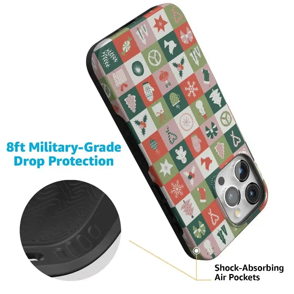 Holiday Square | Countdown to Christmas Case Phone Case Casetry