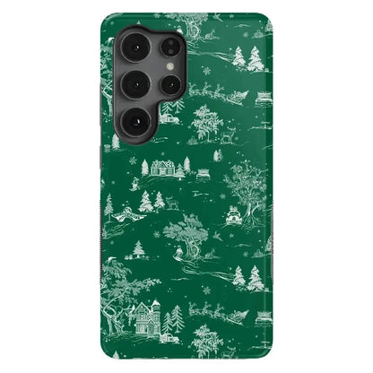 Home for the Holidays | Mountain Town Case Phone Case Casetry Bold Flex + MagSafe® Galaxy S25 Ultra