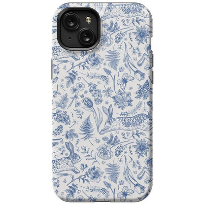 Hop & Bloom | Bunny Toile Case Phone Case Casetry