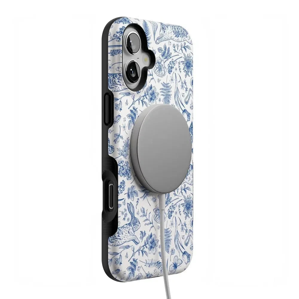 Hop & Bloom | Bunny Toile Case Phone Case Casetry