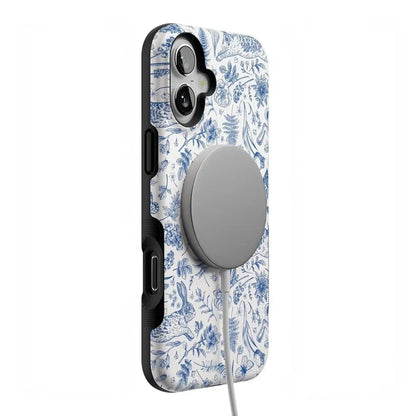 Hop & Bloom | Bunny Toile Case Phone Case Casetry