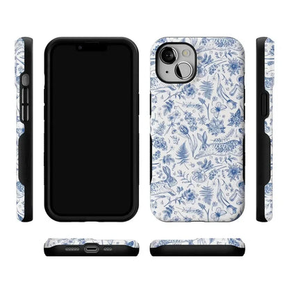 Hop & Bloom | Bunny Toile Case Phone Case Casetry