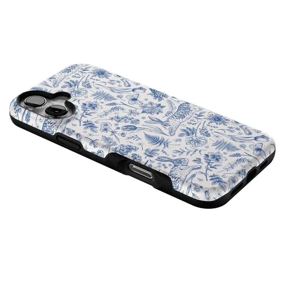 Hop & Bloom | Bunny Toile Case Phone Case Casetry