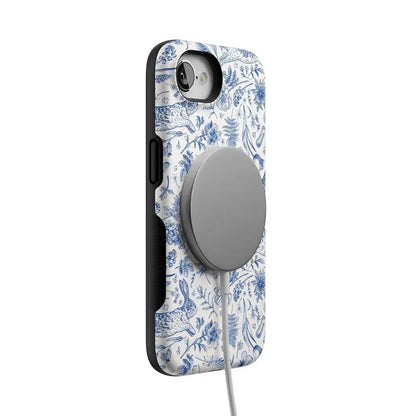 Hop & Bloom | Bunny Toile Case Phone Case Casetry