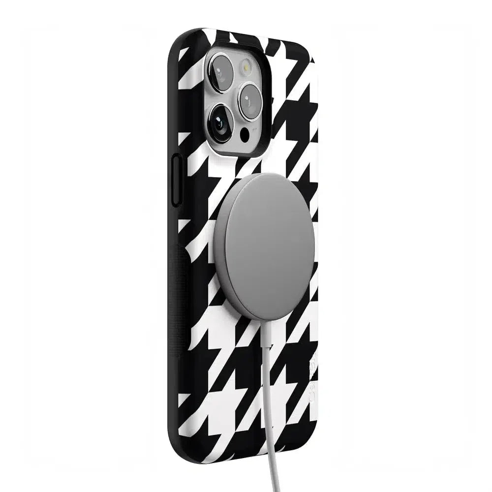 Houndstooth | High Contrast Design Case Phone Case Casetry