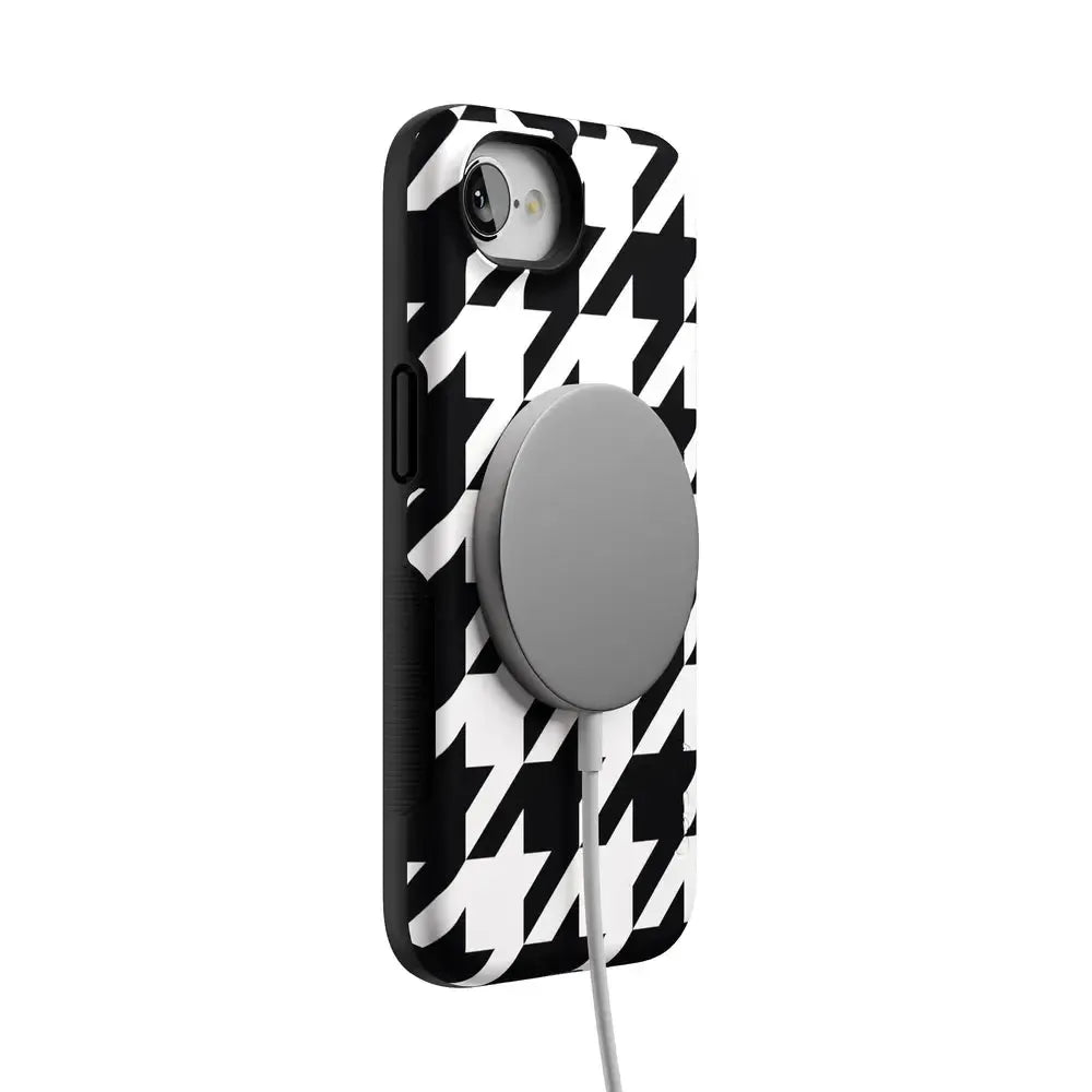 Houndstooth | High Contrast Design Case Phone Case Casetry