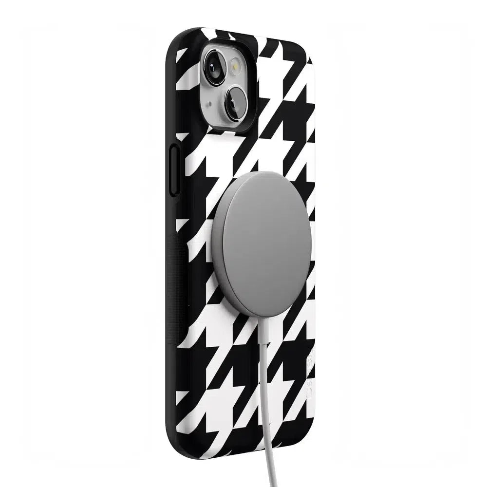 Houndstooth | High Contrast Design Case Phone Case Casetry
