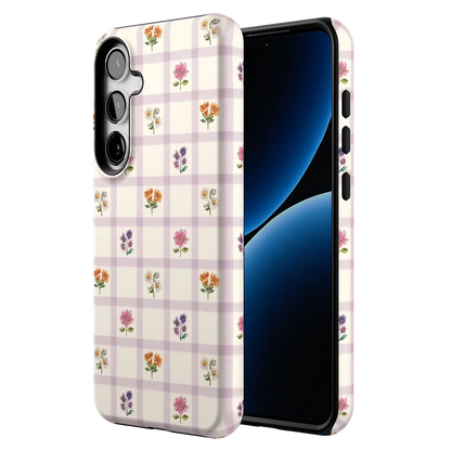Meadow Check | Floral Gingham Case