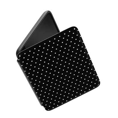 On the Dot | White Polka Dot Kindle Case