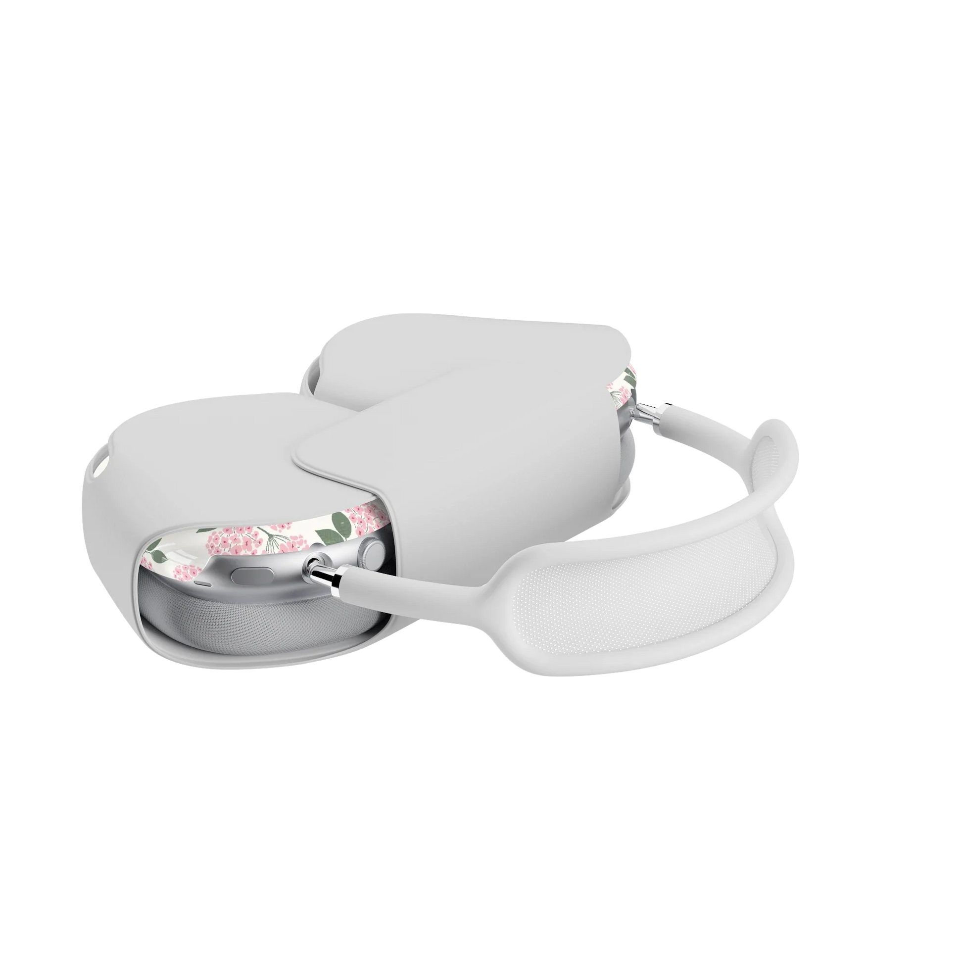 Nantucket Cottage | Pink Hydrangea AirPods Max Case
