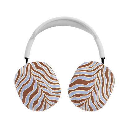 Untamed | Brown & Blue Zebra AirPods Max Case