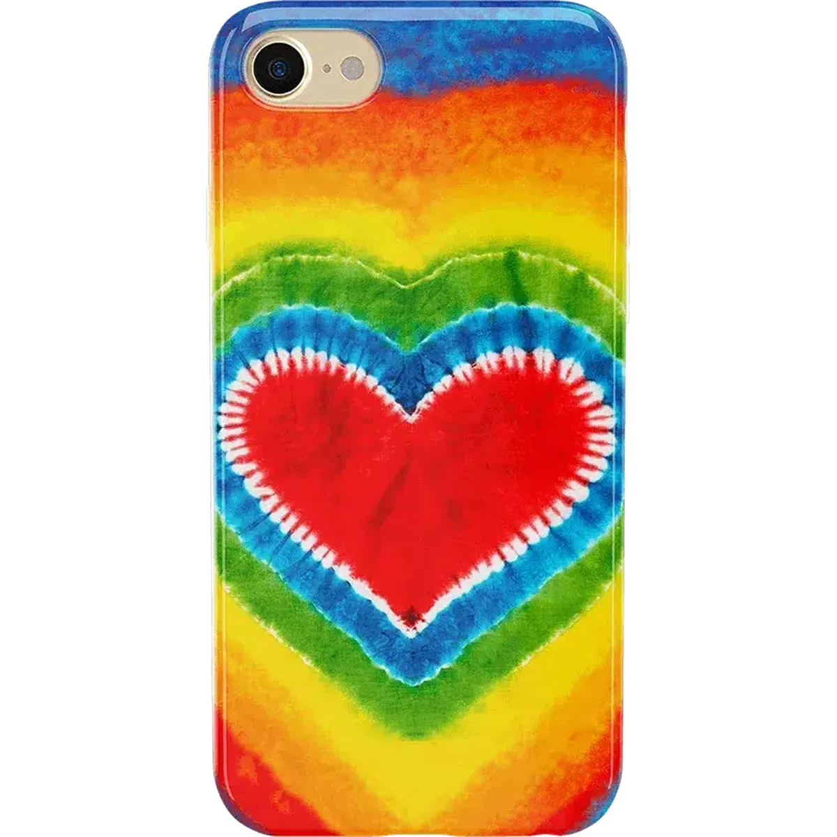 I Heart Tie Dye | Rainbow Heart Case iPhone Case get.casely Classic iPhone 6/7/8